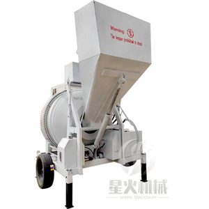 JZR 350 <span class=keywords><strong>mixer</strong></span> beton drum diesel mobile dengan roda fleksibel tahan lama kinerja stabil tinggi - Product Image 5