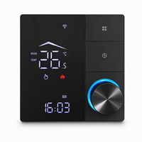 Thermostat de chauffage au sol WiFi pour chaudière à gaz, chauffage électrique, commande vocale, thermostat programmable, direct usine