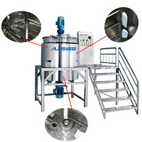 Machine chimique en acier inoxydable Équipement Réservoir de mélange de gelée de pétrole Lavage des mains Savon liquide Détergent Mélangeur