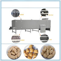 Machine extrudeuse automatique de morceaux de soja isolés, équipement de fabrication de viande de soja, ligne de transformation de protéines de soja texturées