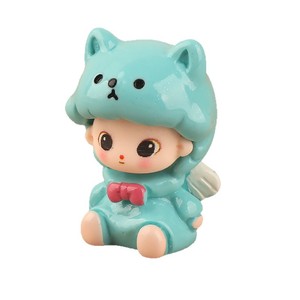 Graziose Statuette in Resina di Cuccioli e Animali, Piccoli Oggetti Decorativi Fatti a Mano, Accessori Fai-da-Te, Ornamenti da Appendere, Giocattoli in Miniatura, Regalo - Product Image 1