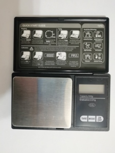 Báscula Digital de Bolsillo Mini, Báscula Electrónica de Bolsillo con Pantalla LCD, 500g/0.01g, Gran Venta - Product Image 4