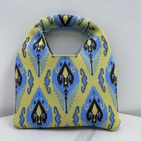 Nueva venta al por mayor Regalo creativo cultural Atlas Bolso de seda UniqueAtlasTourist Group Souvenir Tote Bag