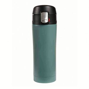 Regalo Corporativo al por Mayor, Taza Aislada Ecológica Japonesa de 450 ml para Automóvil, Taza de Viaje de Acero Inoxidable 304 con Tapa Abatible y Cierre a Presión - Product Image 5
