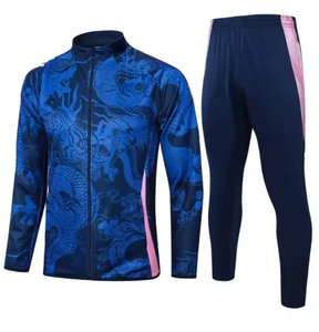 Novo All Club Team Futebol Treino Conjunto de Secagem Rápida Respirável Sportwear Treino dos homens Metade Zip Futebol Treino Terno - Product Image 4