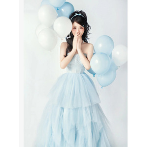 Evening Gown Ball Gown Strapless Empire Waist Organza Candy Color Princess Style Tutu For Birthday Parties Annual Meetings - Product Image 2