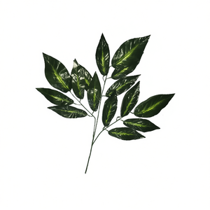 Phoenix Tail Leaf <b>Artificial</b> Greenery 12Pcs Decorative Plant <b>Stem</b> - Product Image 1