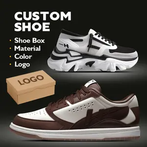 Oem Custom Logo Canvas Sneaker High Top Men'S Casual White Canvas Trendy Shoes For Men Custom Canvas Shoes Skateboarding Shoes