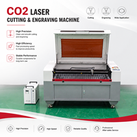 Découpeuse et graveuse laser CO2 haute précision CNC 1390 9060 avec contrôle Ruida, machine de gravure laser non métallique pour bois et acrylique