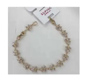 A01 Xuping Jewelry Store Bán Nóng Vòng Đeo Tay Điện Thoại Di Động Hot Shot Vòng Đeo Tay Mạ Vàng 18K