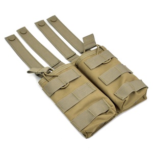 Action Union Tactical Fast Pull Mag Pouch 1000D in Nylon Molle doppio portariviste elastica borsa a Clip per BBgun <span class=keywords><strong>CS</strong></span> - Product Image 5