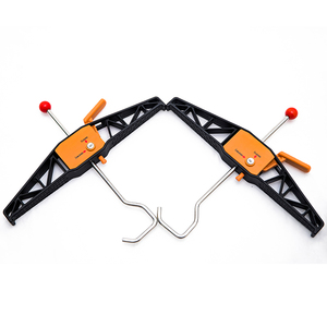 Pince d'échelle, accessoire stabilisateur d'échelle étendu pour gouttière de toit, portée d'aile en aluminium d'échelle/entretoise d'échelle murale - Product Image 6