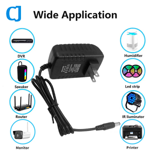 Bán buôn EU chúng tôi anh AU tường số tiền 5V 6V 9V 12V 15V 24V 0.5A 1A 2A 3A 2000amp LED CCTV cung cấp điện AC DC chuyển đổi Power Adapter - Product Image 2