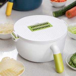 Accessoires de cuisine en gros LMK163 : Râpe multifonctionnelle en PP et acier inoxydable pour légumes, pommes de terre et ail - Product Image 2