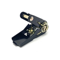 ES10073-ZB 1 pouce 25mm Noir Enduit Boucle À Cliquet WLL500LBS