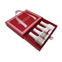 Sac à main de luxe design coffret cadeau cosmétique emballage beauté boîte magnétique pour vernis à ongles avec poignée en ruban boîtes en papier de qualité