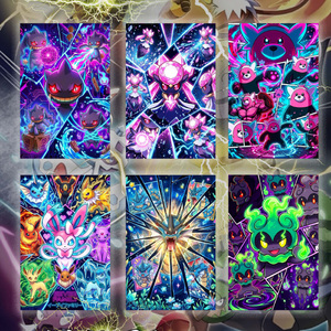 YQ Superventas: Caja de Sobres Personalizada de Fan Art de Pokémon, con Diseño de Eif Baby Raging Awakening Elemental <span class=keywords><strong>War</strong></span> Chronicles, para Juegos de Mesa - Product Image 2