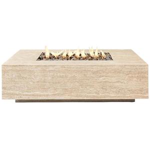 Sh đá tự nhiên ngoài trời lò sưởi Patio nóng Propane tank cover ý travertine plinth hình chữ nhật gas lửa Pit bảng - Product Image 5