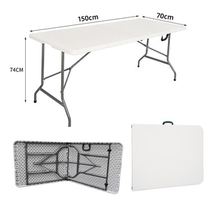 Giá Rẻ Giá Hiện Đại Tam Giác Gia Cố Tấm Kim Loại Vòng Khóa Nhựa Có Thể Gập Lại Bảng Cho Đảng - Product Image 1