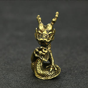<span class=keywords><strong>Prix</strong></span> usine dragon statue bronze artisanat zodiaque dragon jouet ornements - Product Image 4