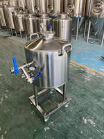 Réservoir de Propagation de Levure en Acier Inoxydable Neuf de 50L 250L Utilisation Polyvalente à Domicile/à la Ferme/au Restaurant Fermenteur