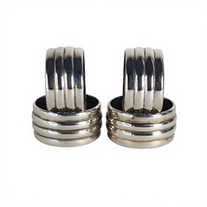 4 uds. Elegantes servilleteros de calidad alimentaria para mesa, servilleteros redondos para suministros de hoteles y restaurantes - Product Image 1