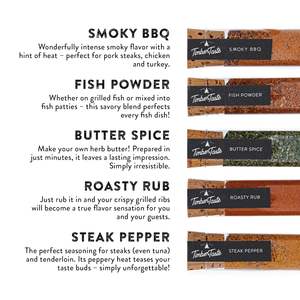 <span class=keywords><strong>Coffret</strong></span> cadeau pour femmes pour la Saint-Valentin, 5 épices et assaisonnements pour <span class=keywords><strong>barbecue</strong></span>, <span class=keywords><strong>coffret</strong></span> cadeau gastronomique, accessoires pour fumoir, TIMBER TASTE - Product Image 3