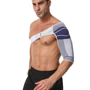 Soporte <span class=keywords><strong>de</strong></span> Hombro Deportivo Transpirable y Ajustable <span class=keywords><strong>de</strong></span> Compresión con Tejido <span class=keywords><strong>de</strong></span> Punto <span class=keywords><strong>de</strong></span> Color Personalizado para el <span class=keywords><strong>Manguito</strong></span> <span class=keywords><strong>Rotador</strong></span> - Product Image 4