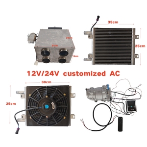 Auto Camper RV điện 12V điều hòa không khí 12V Xe Điều hòa không khí hệ thống phổ <span class=keywords><strong>AC</strong></span> Kit cho cabin - Product Image 6