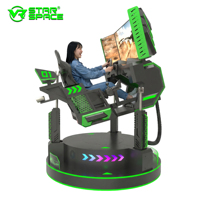 Offre Spéciale : Simulateur de Course VR Star Ultra 360 Rotatif avec Piste Réelle et Défis de Collisions Multi-Modes pour Salles d'Arcade et Centres de Divertissement Familial
