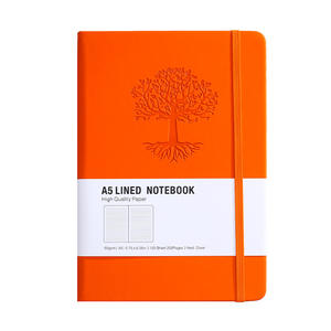 Cuaderno Personalizado A5 de Cuero PU con Correa, Páginas Gruesas, Páginas Interiores Personalizables para Registro de Reuniones de Negocios - Product Image 2