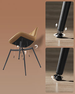 <span class=keywords><strong>Chaises</strong></span> de cuisine rembourrées italiennes <span class=keywords><strong>VASAGLE</strong></span> avec pieds réglables en acier, ensemble de <span class=keywords><strong>chaises</strong></span> de salle à manger en similicuir - Product Image 5