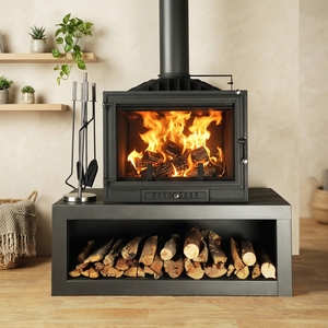 Estufa de Leña de Hierro Fundido de Alto Rendimiento para Calefacción Interior del Hogar, Venta al Por Mayor - Product Image 3