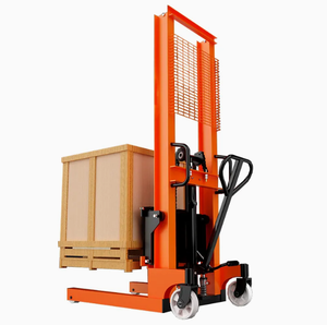 नया मॉडल हाइड्रोलिक समायोज्य फोर्क 2 टन 2 मीटर मैनुअल स्टेकर - Product Image 2