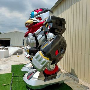 Escultura de Resina de Gran Tamaño con Figura de Dibujos Animados, para Montar en el Suelo Exterior, Diseño Contemporáneo Duradero, Paquete de una Sola Pieza - Product Image 3