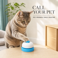 Sonnette interactive colorée pour appels de chiens et communication avec les chats, idéale pour l'entraînement canin et l'utilisation quotidienne à la maison