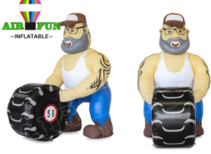 Ticari hollanda Abraham Doll reklam hollanda şişme karikatür karakterler trafik işareti parti bebek farklı türleri - Product Image 2