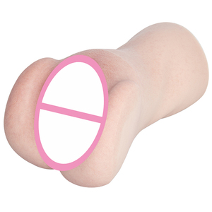 Realistisches Masturbationsspielzeug für Männer mit Doppelkanal-Vagina und -Po, Großer Hintern Sexspielzeug - Product Image 3