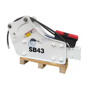 ประเภทด้านข้างเปิดประเภทรถขุดรื้อถอน Sb43ค้อนไฮดรอลิกสำหรับขาย Rock Breaker กับ75Mm <span class=keywords><strong>Chise</strong></span> - Product Image 1