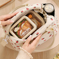 Sac à lunch isotherme personnalisé pour femmes et hommes, grande boîte à lunch réutilisable, sac isotherme portable anti-fuite pour le travail et les pique-niques