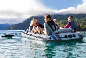 <span class=keywords><strong>Bateau</strong></span> gonflable <span class=keywords><strong>INTEX</strong></span> authentique pour cinq personnes, <span class=keywords><strong>bateau</strong></span> à rames pour cinq personnes, <span class=keywords><strong>bateau</strong></span> de pêche, épaissi et agrandi 68325 - Product Image 3