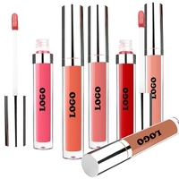 Rouges à lèvres liquides vegan à fini mat, imperméables, longue tenue, non-transférables, couleurs personnalisées, marque privée
