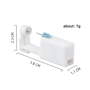 Disposable Safe Sterile <strong>Nose</strong> Piercing Tool <strong>Simple</strong> Lip Piercing Machine Ear Piercing Gun With Self Needles Crystal <strong>Stud</strong> - Product Image 2