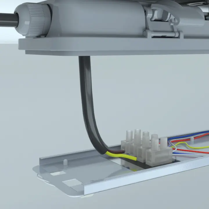 Custodia per PC impermeabile e tubi led T8 lampada a tubo a LED
