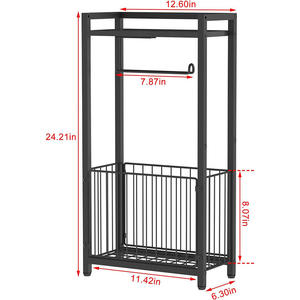 Toilet Paper <b>Holder</b> <b>Rack</b> Scroll Stand Roll with <b>Storage</b> Shelf Reserve Phone Tablet Magazine Bathroom Organizer - Product Image 4