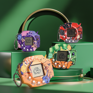 Juguete Electrónico de Dinosaurio para Niños, Mini Máquina de Mascotas Antigua con Función de Alimentación, Llavero y Colgante para Mochila, Éxito de Ventas Transfronterizo - Product Image 1