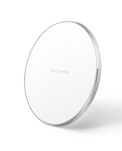 Caricatore Wireless <span class=keywords><strong>Universale</strong></span> Veloce e Intelligente 15W, Portatile, Sottile, Rotondo con Luce LED, Caricatore da Scrivania per <span class=keywords><strong>Telefono</strong></span> - Product Image 5