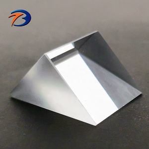 K9 bk7 Caf2 <span class=keywords><strong>Baf2</strong></span> MgF2 Safira ar revestimento prisma triangular prisma equilateral prismas de impressão digital óptica - Product Image 2