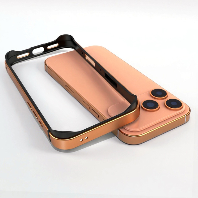 Durable Aluminum Alloy Frame Case for iPhone 17 Pro Max | Metallic Shockproof Bumper Cover