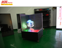 Écran d'affichage publicitaire LED pour scène, solution de signalétique professionnelle, création de produits LED 3D personnalisés pour murs de marque
